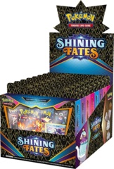 Pokemon Shining Fates Mad Party Pin Collection Display Box (8 Pin Collections)
